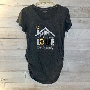 Adding a little more maternity shirt